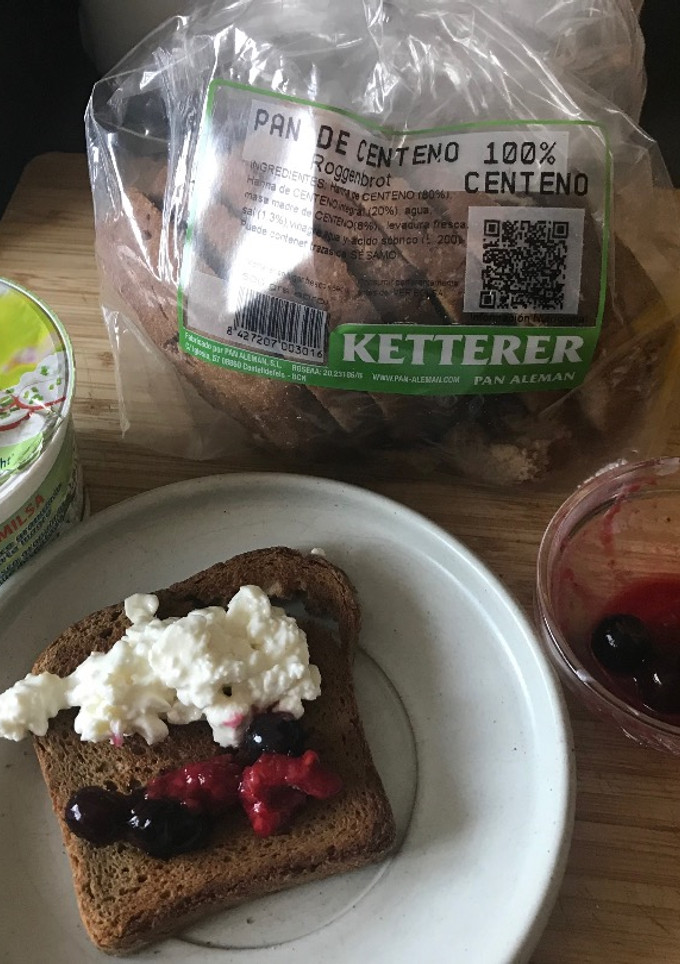 Una foto de Desayuno sencillo, saludable