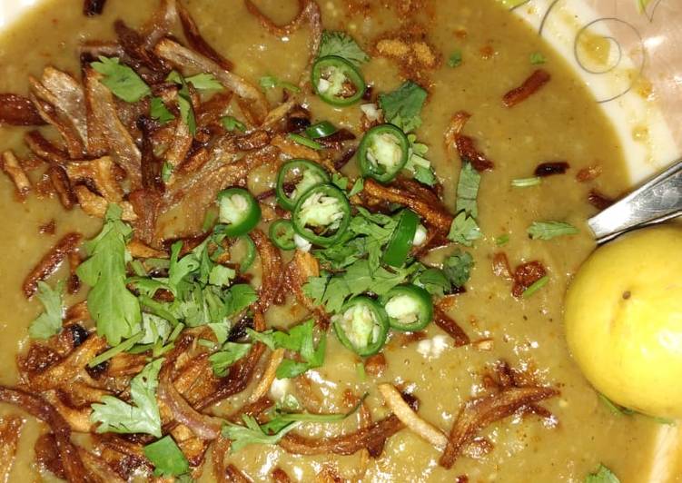 Simple Way to Prepare Homemade Jhat phat Haleem