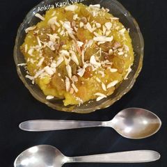 A picture of Falahari (Aloo Ka Halwa).