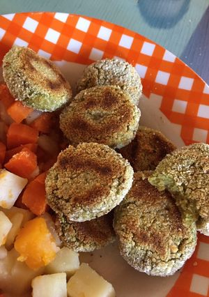 Una foto de Nuggets veganas súper nutritivas 🐥🎉