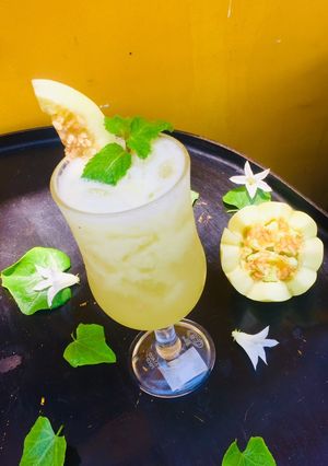 Hình của món Nước ép dưa lê.