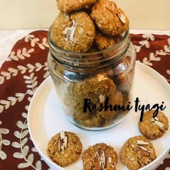 A picture of Healthy Oats And Jaggery Cookies💛.