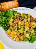 Sweet n sour potato chaat
