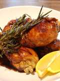 Pollo con rosmarino e aceto balsamico