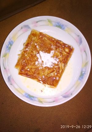 صورة لوصفة جلاش سكر ولبن 😋