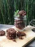 Choco oat cookies