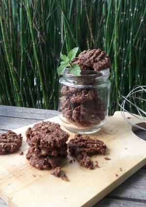 Foto resep Choco oat cookies
