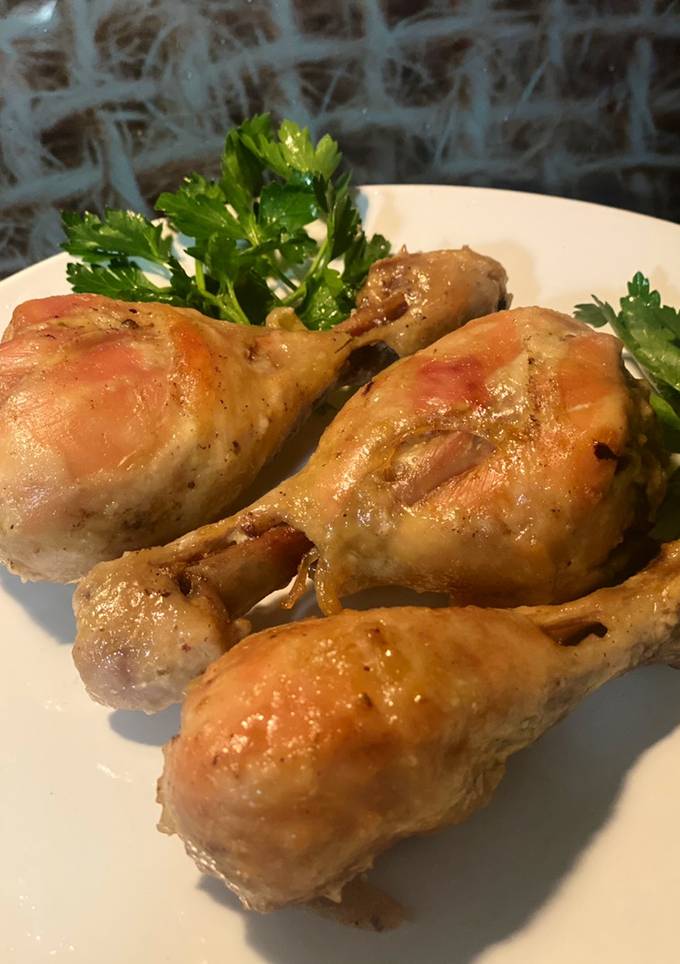 Печені курячі гомілки