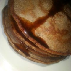 A picture of Chocolate pancakes.