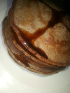 A picture of Chocolate pancakes.