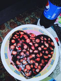 صورة لوصفة تورته عيد ميلاد بطريقتي