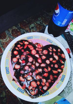 صورة لوصفة تورته عيد ميلاد بطريقتي