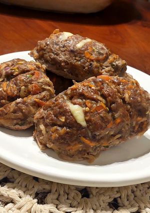 Una foto de Albóndigas de carne rellenas