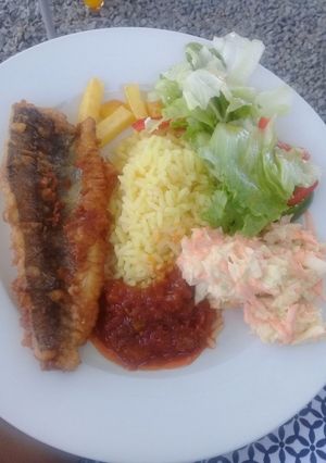 A picture of Fried fish.