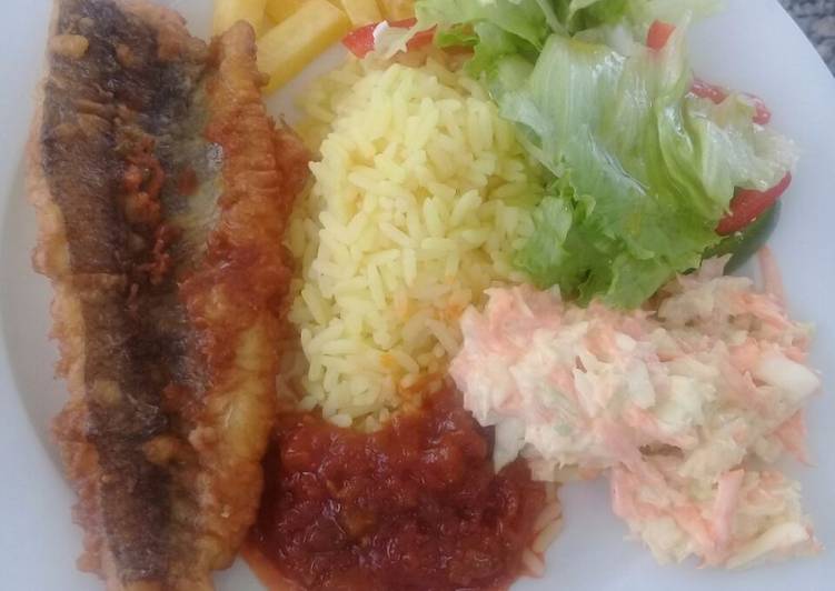 Simple Way to Prepare Jamie Oliver Fried fish