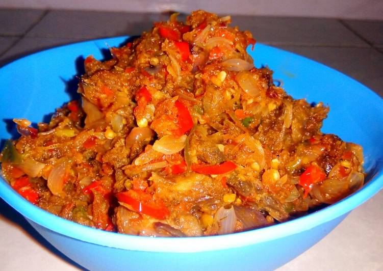 Sambal Bawang Daging Sapi