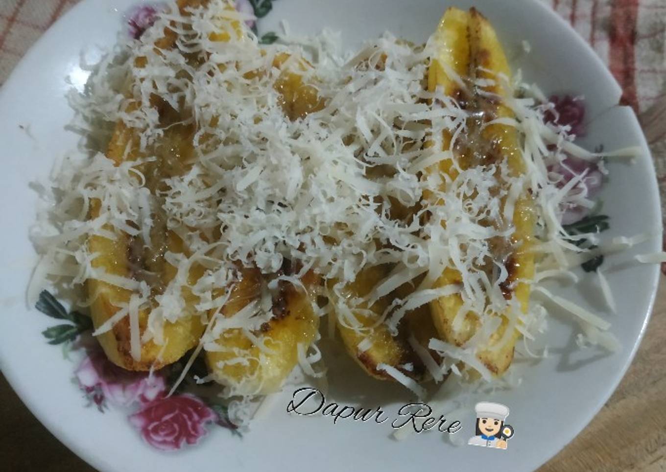 38. Pisang panggang keju karamel ala Rere