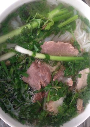 A picture of Beef Pho.