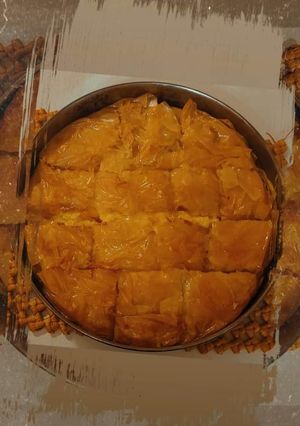 Φωτογραφία της συνταγής Γαλακτομπούρεκο με τυρί κρέμα