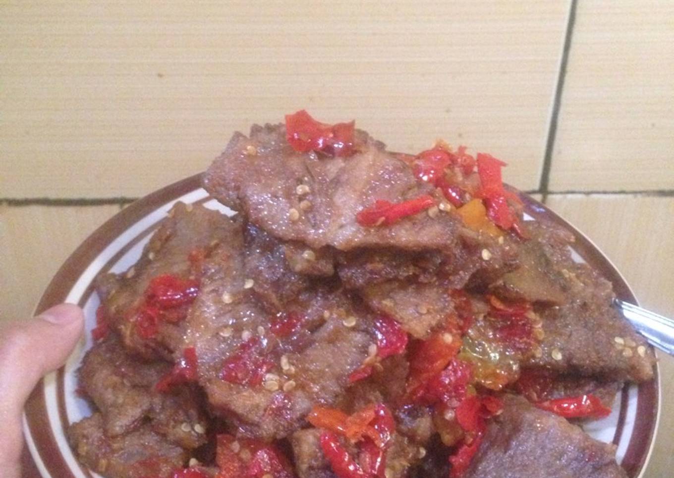 Bumbu untuk daging sapi merah