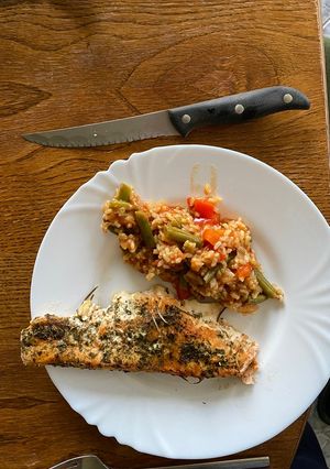 Zöldséges Paella recept fotója