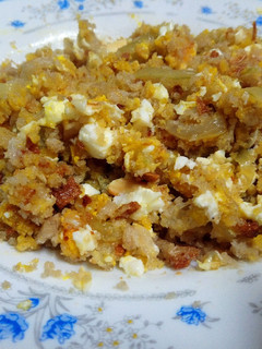 Una foto de Ovos con pan de millo (huevos con pan de maíz 😉)