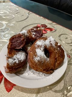 Foto resep Donat Kampung Ubi Ungu