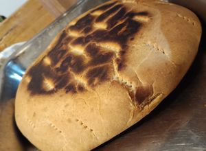 Una foto de Tortilla con levadura en horno
