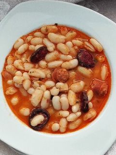 Una foto de Caraotas blancas (alubias)