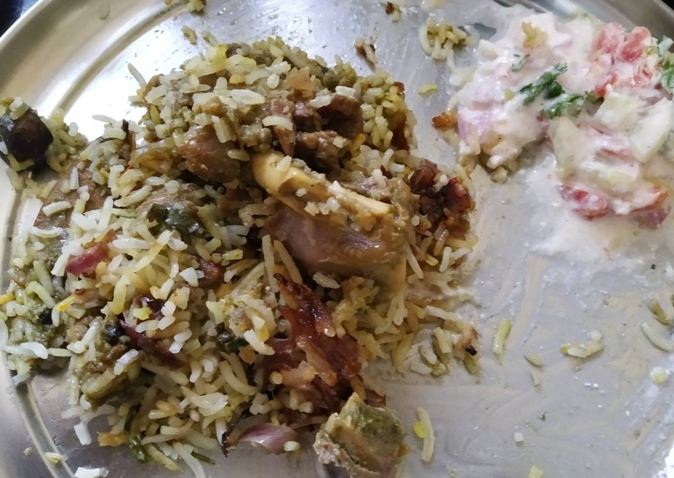 Handi mutton biryani