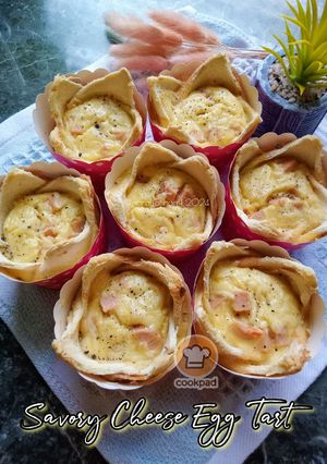 Gambar Savory Cheese Egg Tart