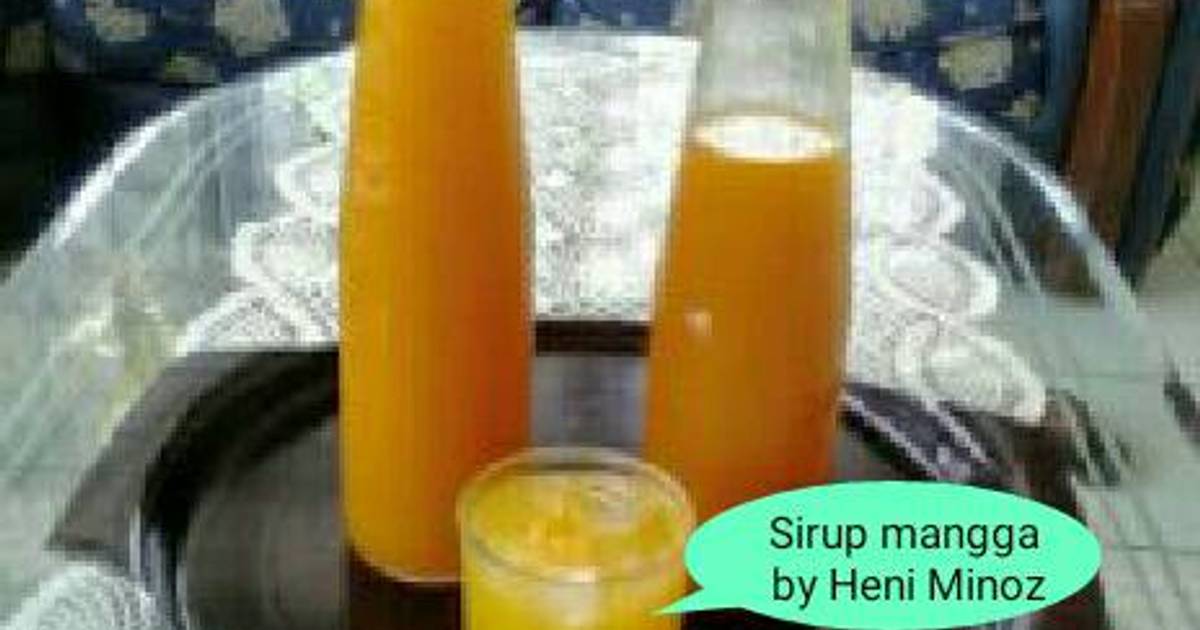 Resep Sirup mangga  oleh Dapua Uni Heni Cookpad