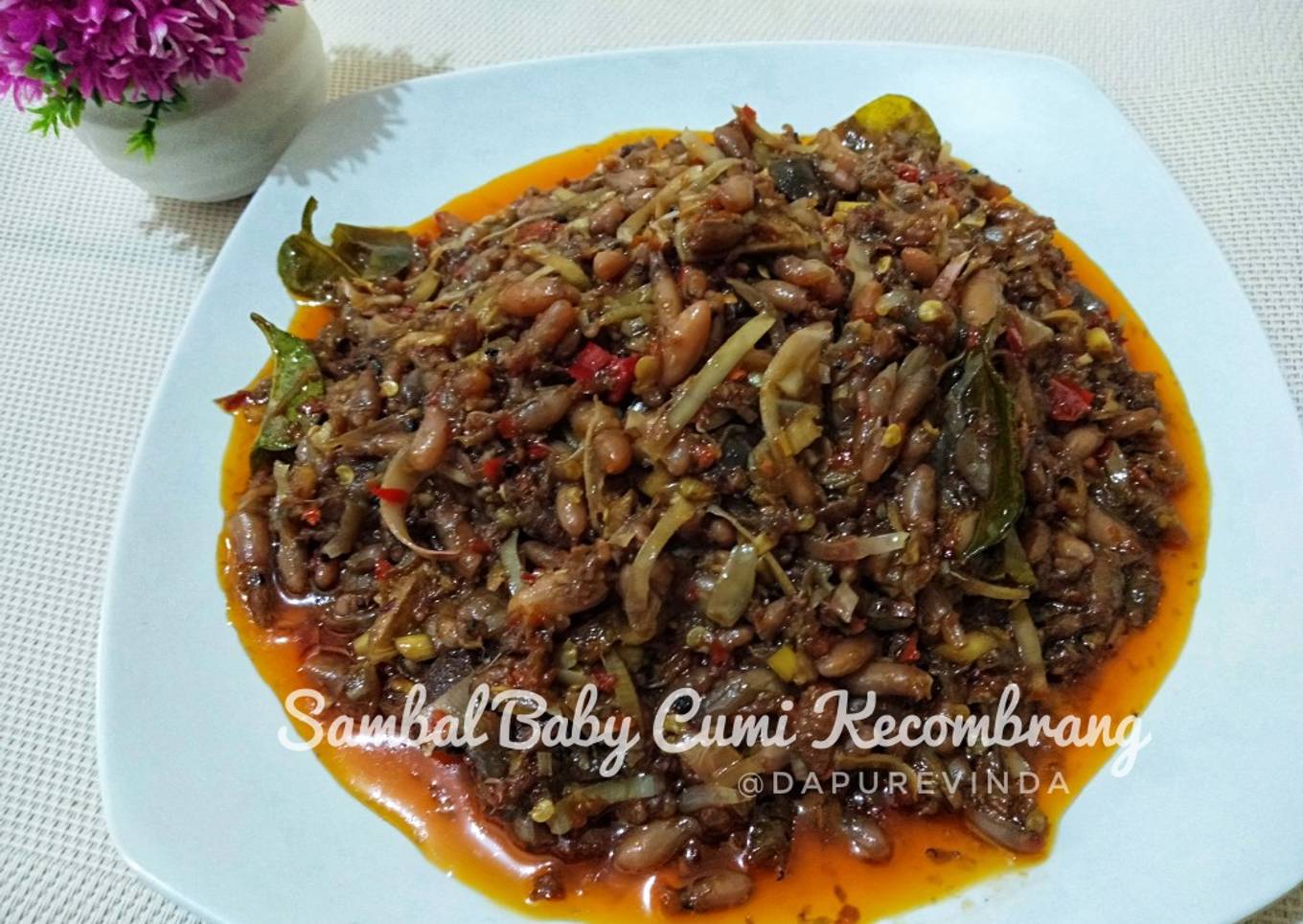 Sambal Baby Cumi Kecombrang