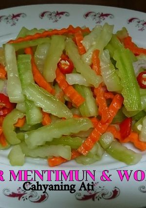 Foto resep Acar mentimun & wortel