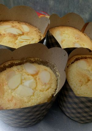 Foto resep Bolu Hongkong Keju Almond