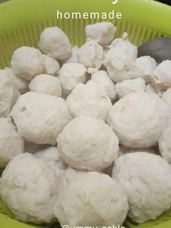 Foto resep Bakso ayam kenyal dan enak
