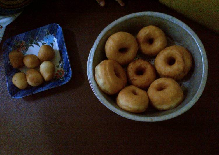 Easiest Way to Prepare Speedy No-Knead (somewhat) express donut