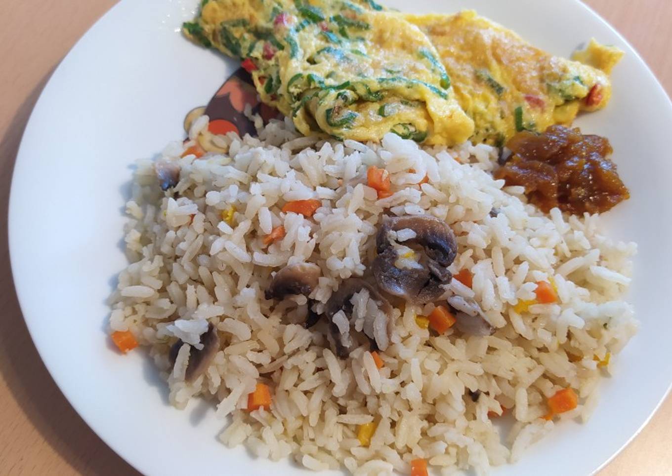 Nasi liwet sayuran