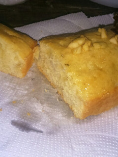 Una foto de Budín de manzana