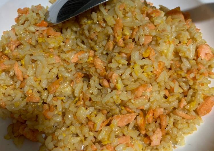 Resep Nasi Goreng Salmon Anti Gagal