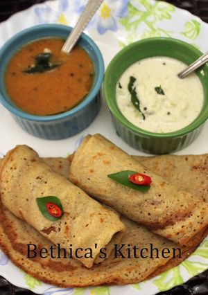 A picture of Oats Dosa.