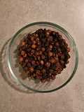 Crispy chickpeas