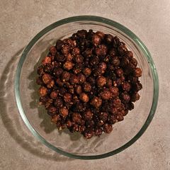 A picture of Crispy chickpeas.