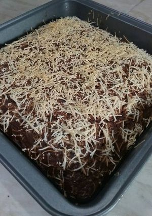 Foto resep Choco-banana chesee brownies