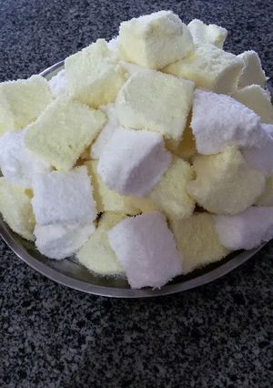 عکسی از دستور مارشمالو یا پف پفی