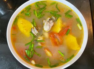 Hình của món Canh chua hàu.