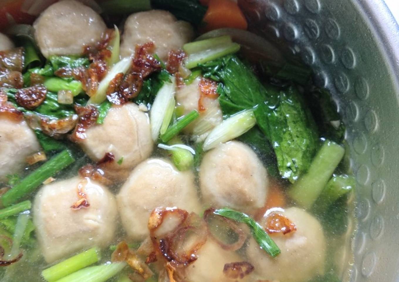 Sop Bakso Sayur