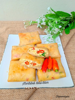 Foto resep Martabak tahu+telor