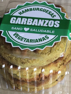 Una foto de Hamburguesa de Garbanzos