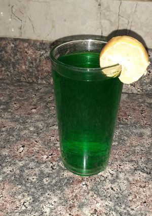 A picture of Khas lemon sharbat.